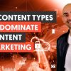 18 Content Types to Dominate Content Marketing - Module 1 - Lesson 3 - Content Marketing Unlocked