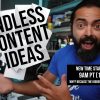 Never Run Out of Content Ideas Again - Day #168 of The Income Stream