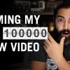 Behind the Scenes Recording My Next 100k View Video - The Income Stream Day #246