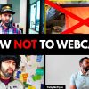 16 Things to STOP Doing on a Webcam (Video Conferencing Etiquette) - Remote Work at Home Tips